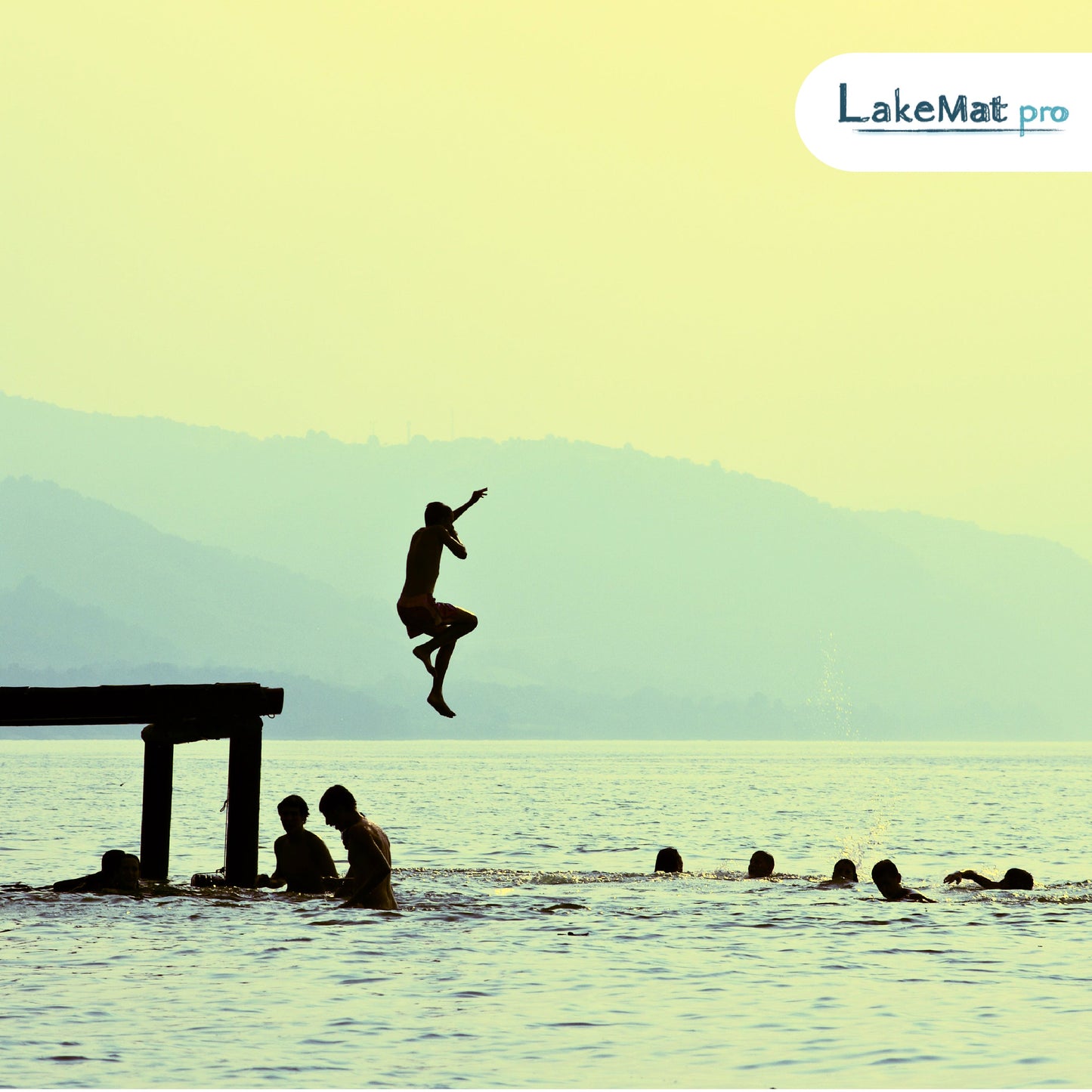 Weeds Won't Grow — With LakeMat Pro!